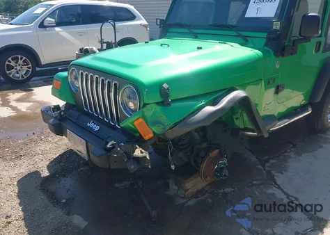 2005 Jeep Wrangler X from USA, damaged, VIN 1J4FA39SX5P330718